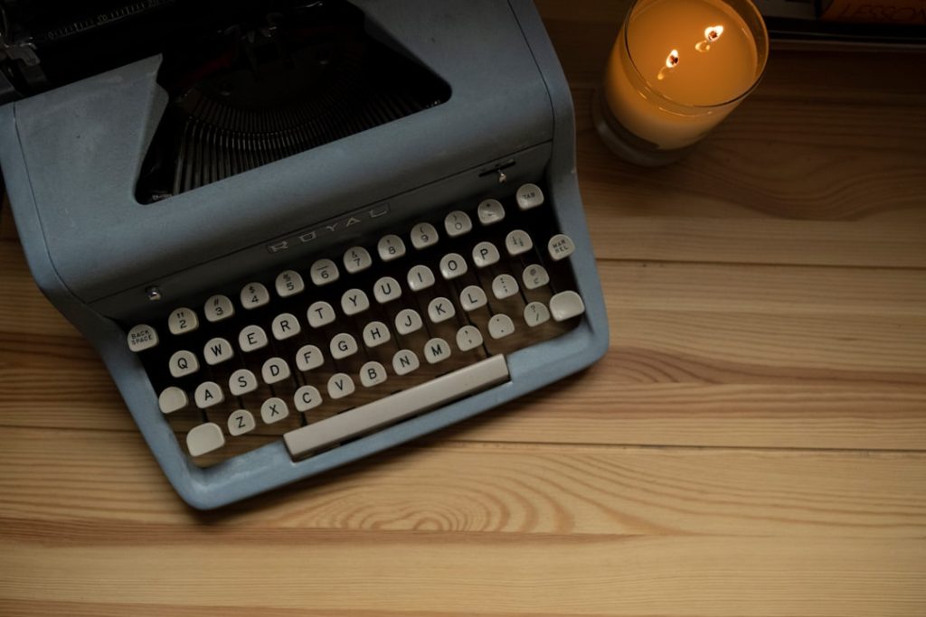 Photo Typewriter on desk