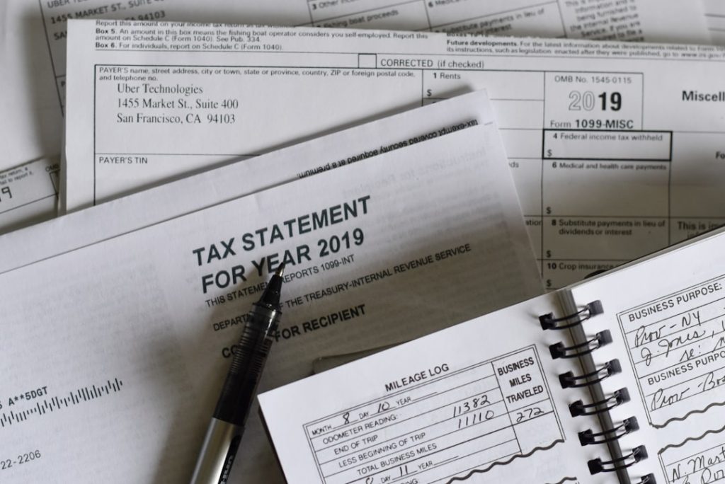 Photo Tax form