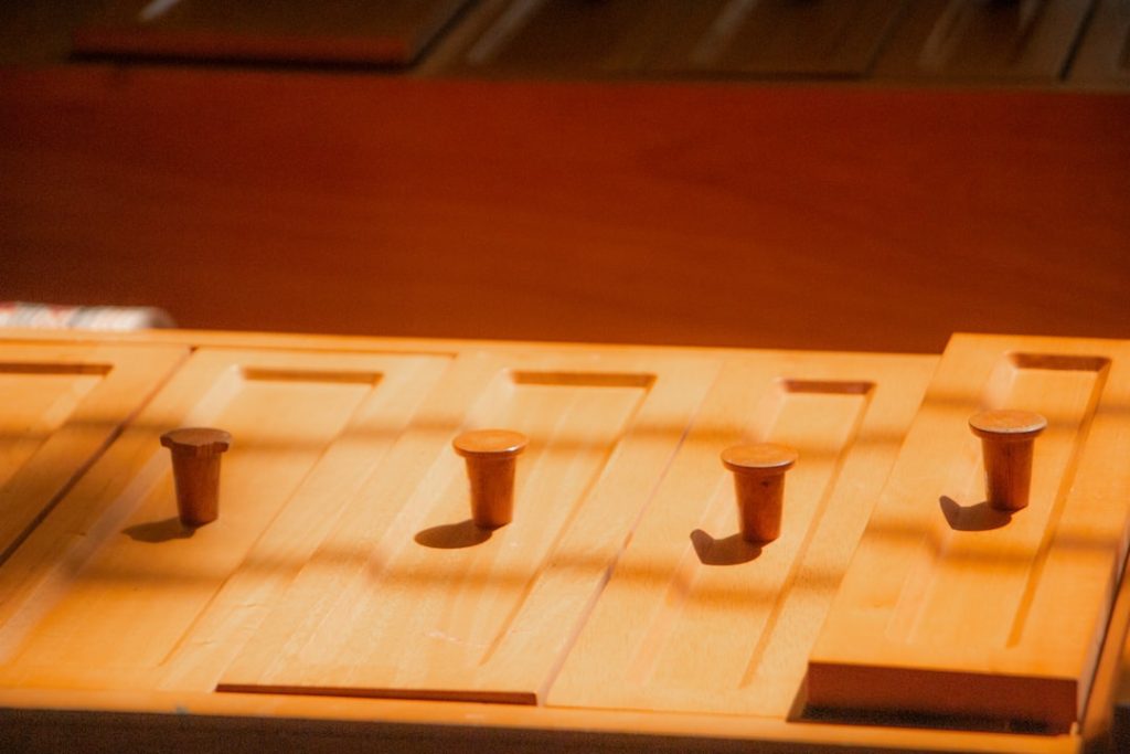 Photo Backgammon board