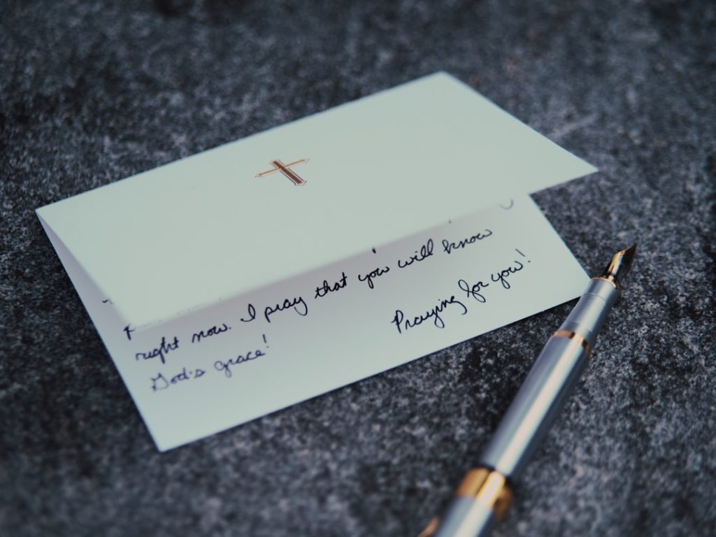 Photo Apology letter