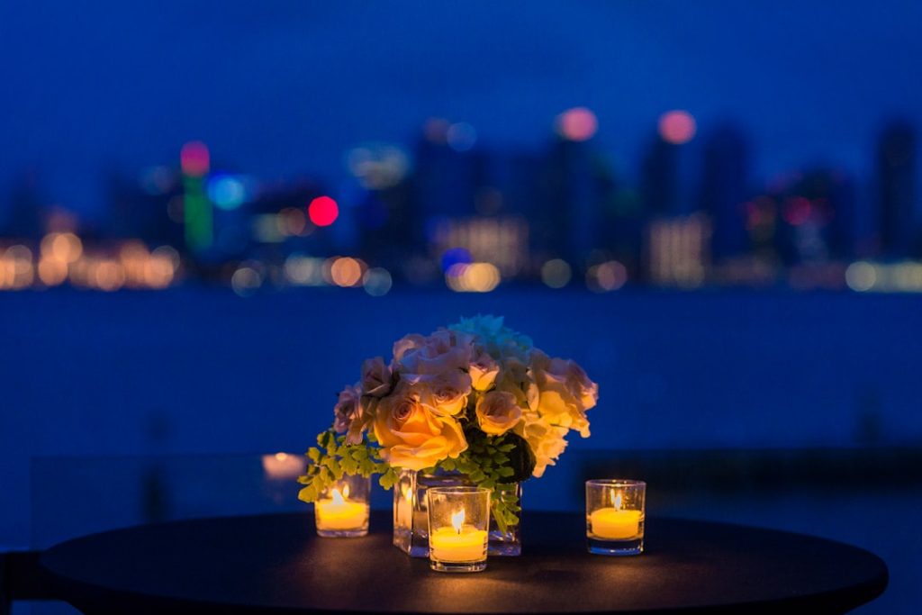 Photo Romantic dinner