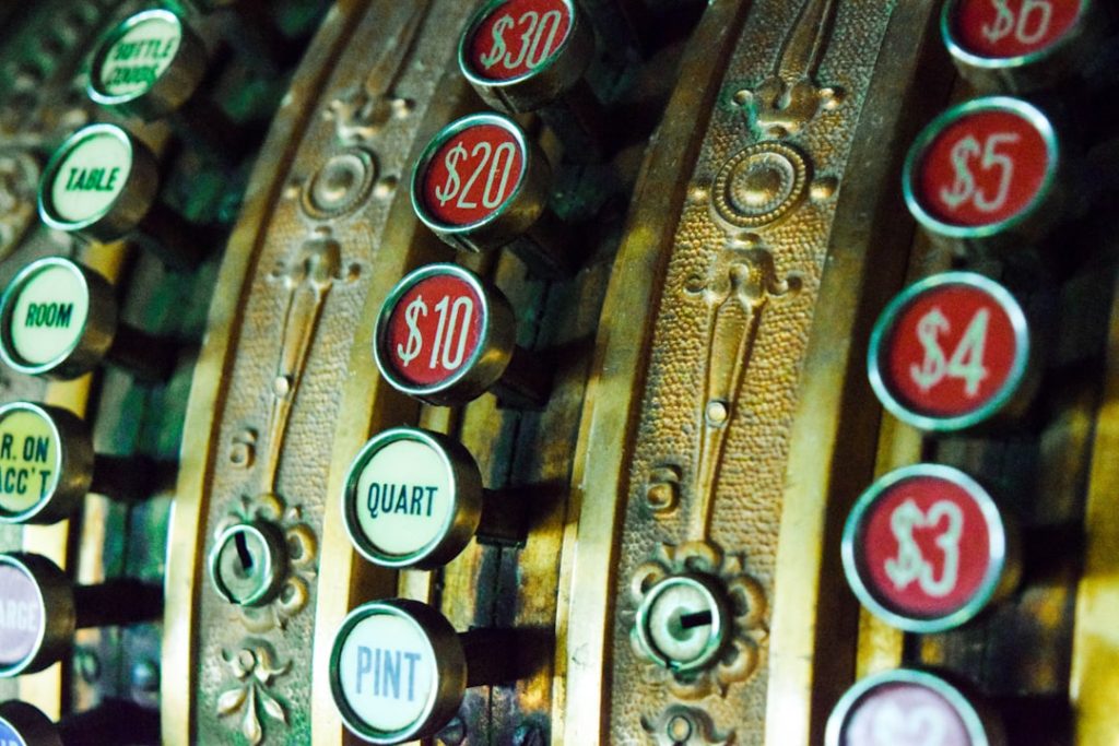 Photo Slot machine reels