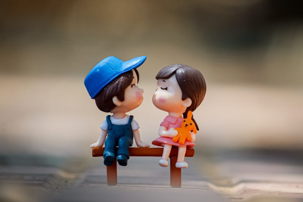 Photo Playful flirtation