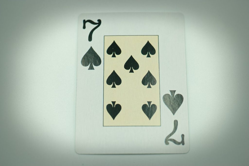 Photo Poker hand