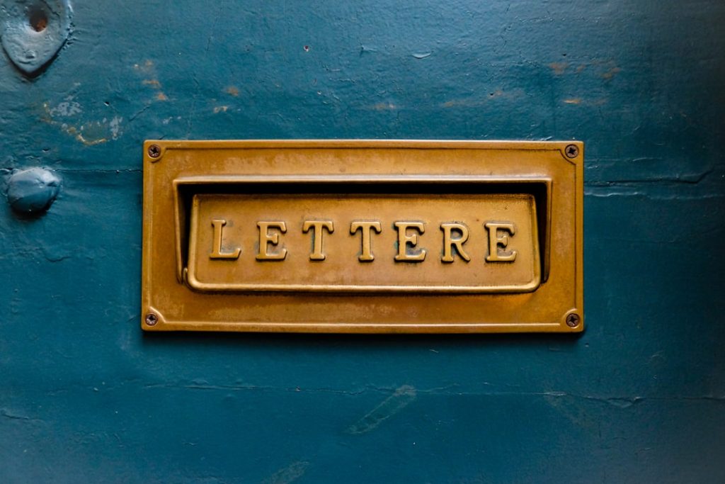 Photo Apology letter