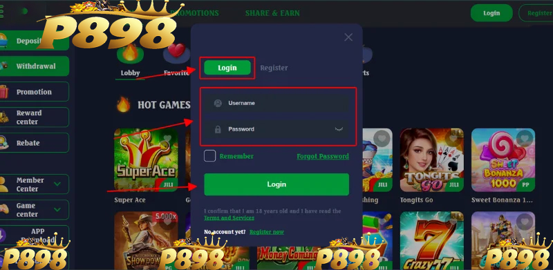 Instructions on how to login Plusph to Receive Gifts Now 3